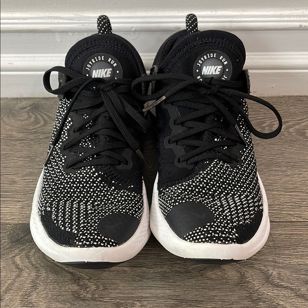Nike Black and White Modern Knit Sneakers